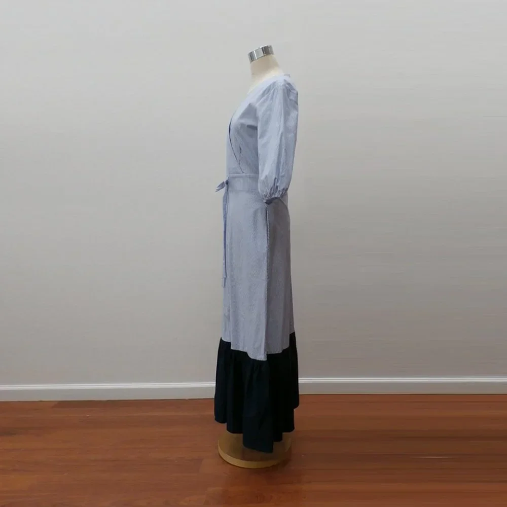 Stripe Ruffle Hem Dress (Dot & Stripe) - Picture 3 of 4